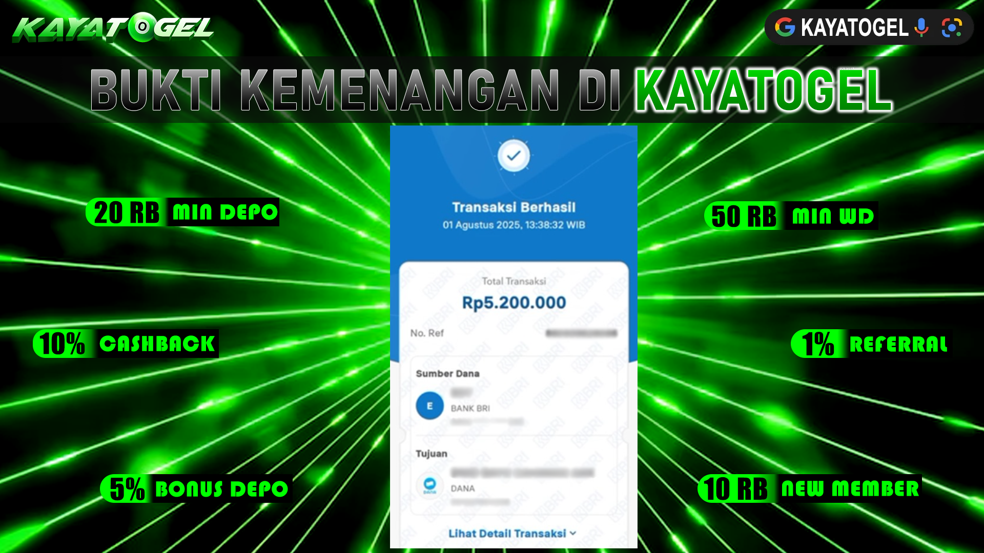 KAYATOGEL JACKPOT TOGEL PASARAN TOTO MACAU Rp.5.200.000.,- LUNAS