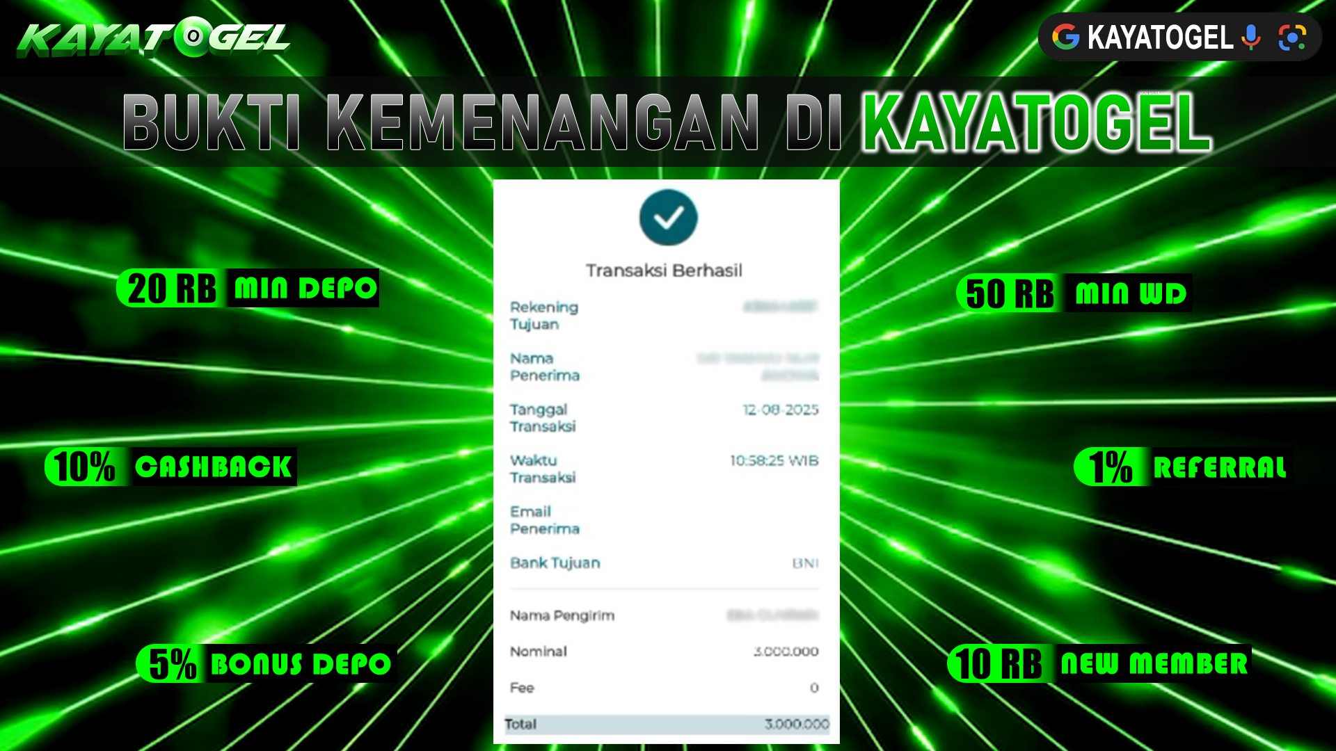 KAYATOGEL JACKPOT SLOT ARES MANIA Rp.3.000.000.,- LUNAS