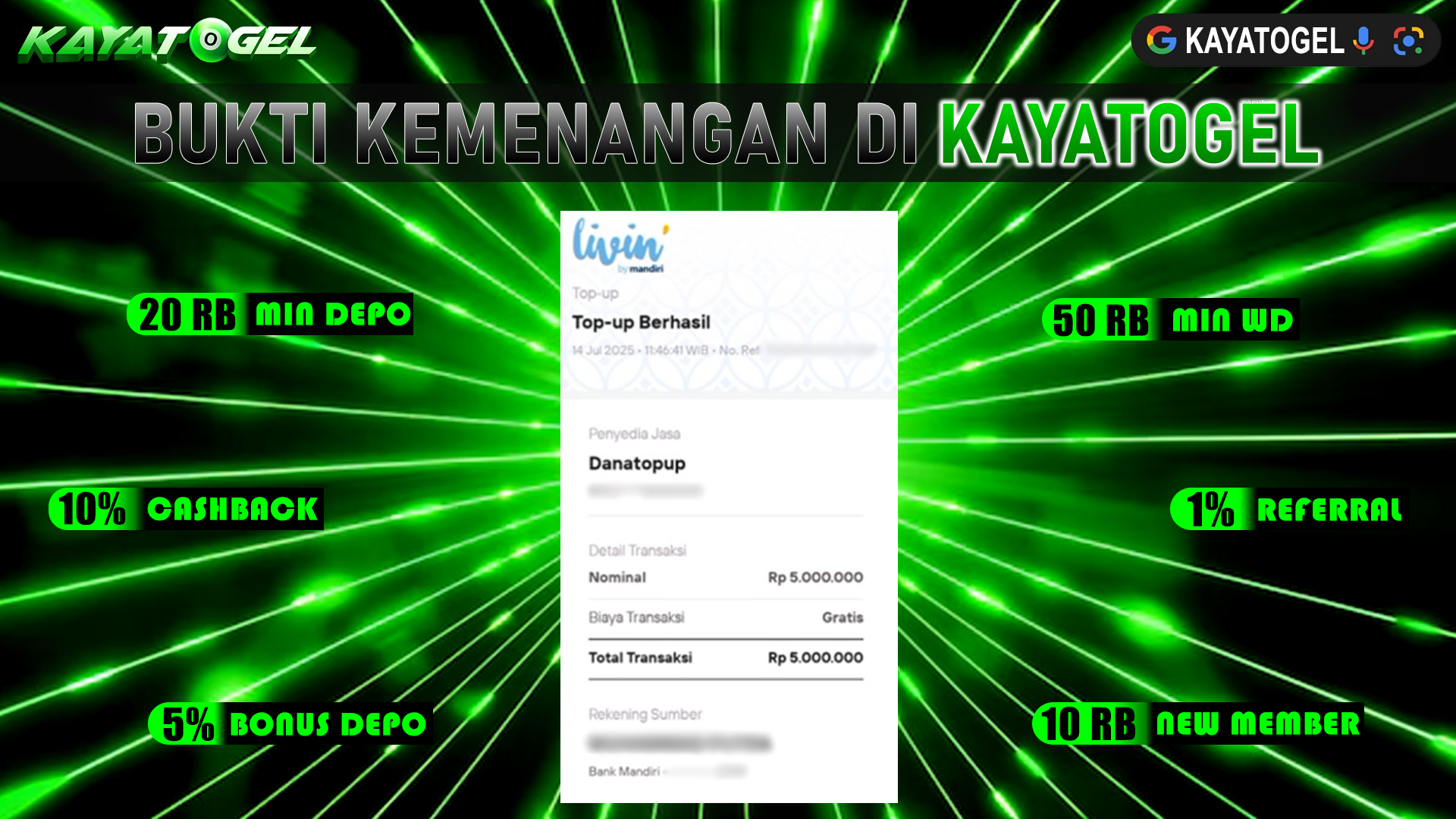 KAYATOGEL JACKPOT SLOT FORTUNE OX Rp.5.000.000.,- LUNAS