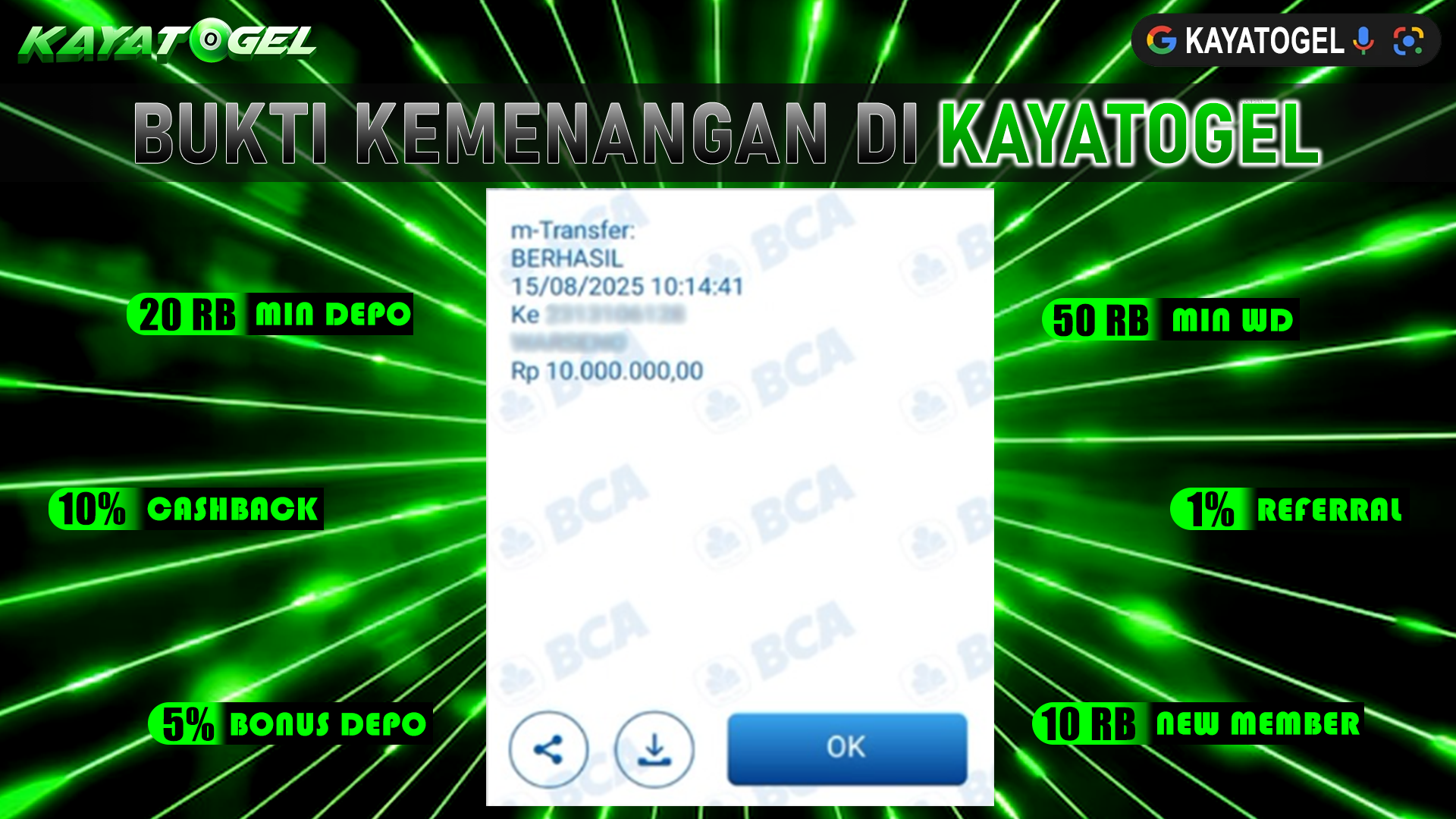 KAYATOGEL JACKPOT SLOT GANESHA FORTUNE Rp.10.000.000.,- LUNAS