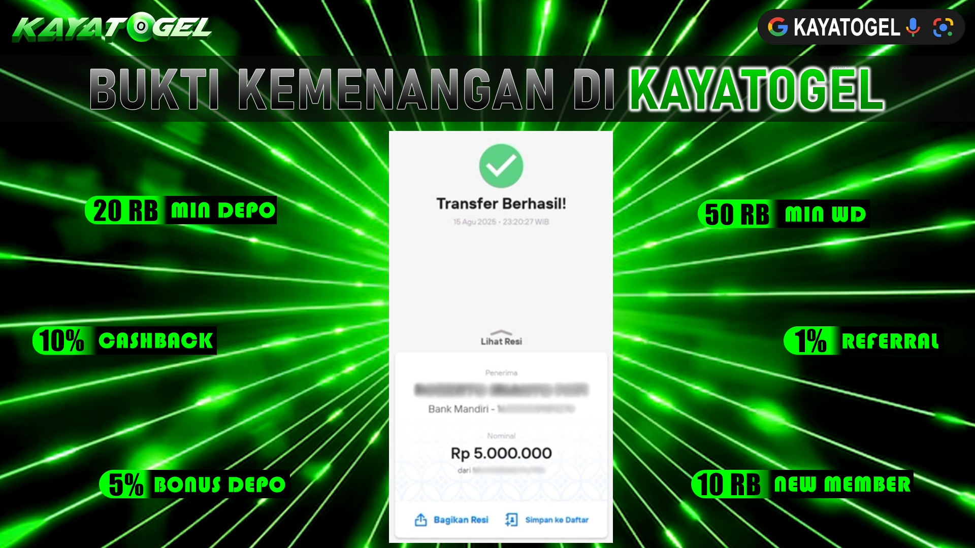 KAYATOGEL JACKPOT SLOT SAIYAN MANIA Rp.5.000.000.,- LUNAS