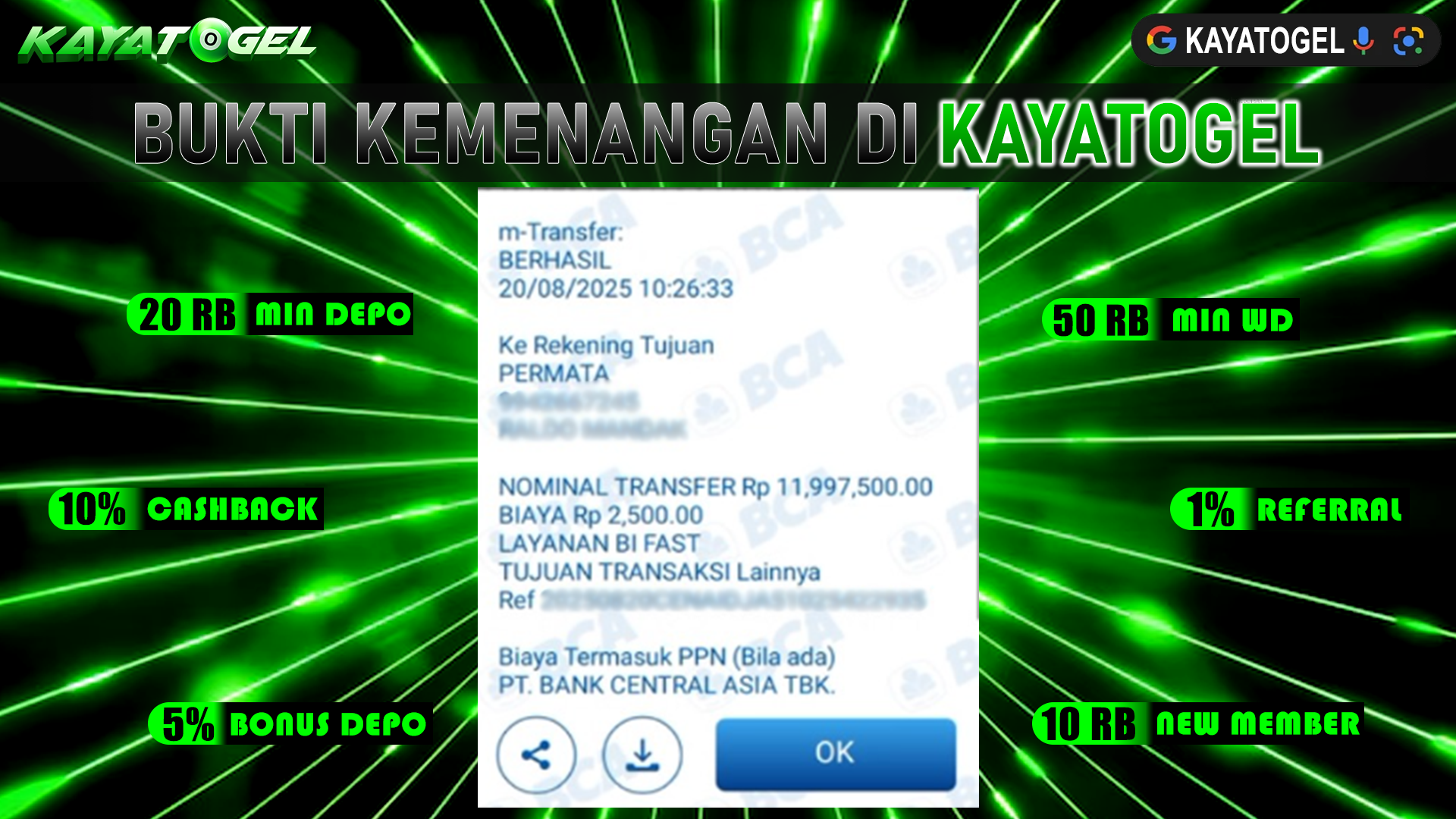 KAYATOGEL JACKPOT SLOT GATES OF OLYMPUS Rp.11.997.500.,- LUNAS