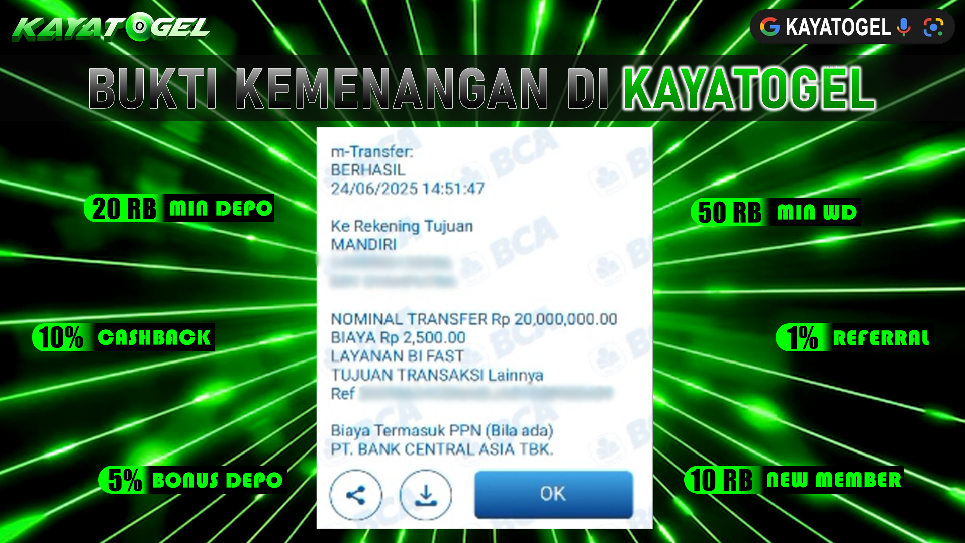 KAYATOGEL JACKPOT TOGEL PASARAN SYDNEY Rp.20.000.000.,- LUNAS