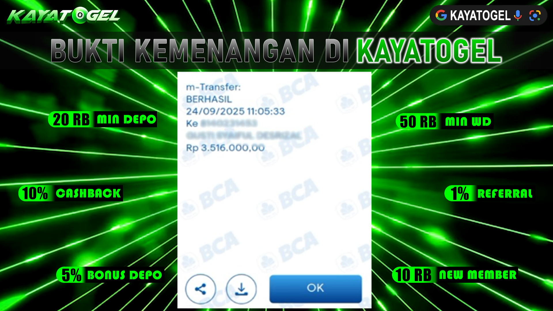 KAYATOGEL JACKPOT SLOT GATES OF GATOT KACA 1000 Rp.3.516.000.,- LUNAS