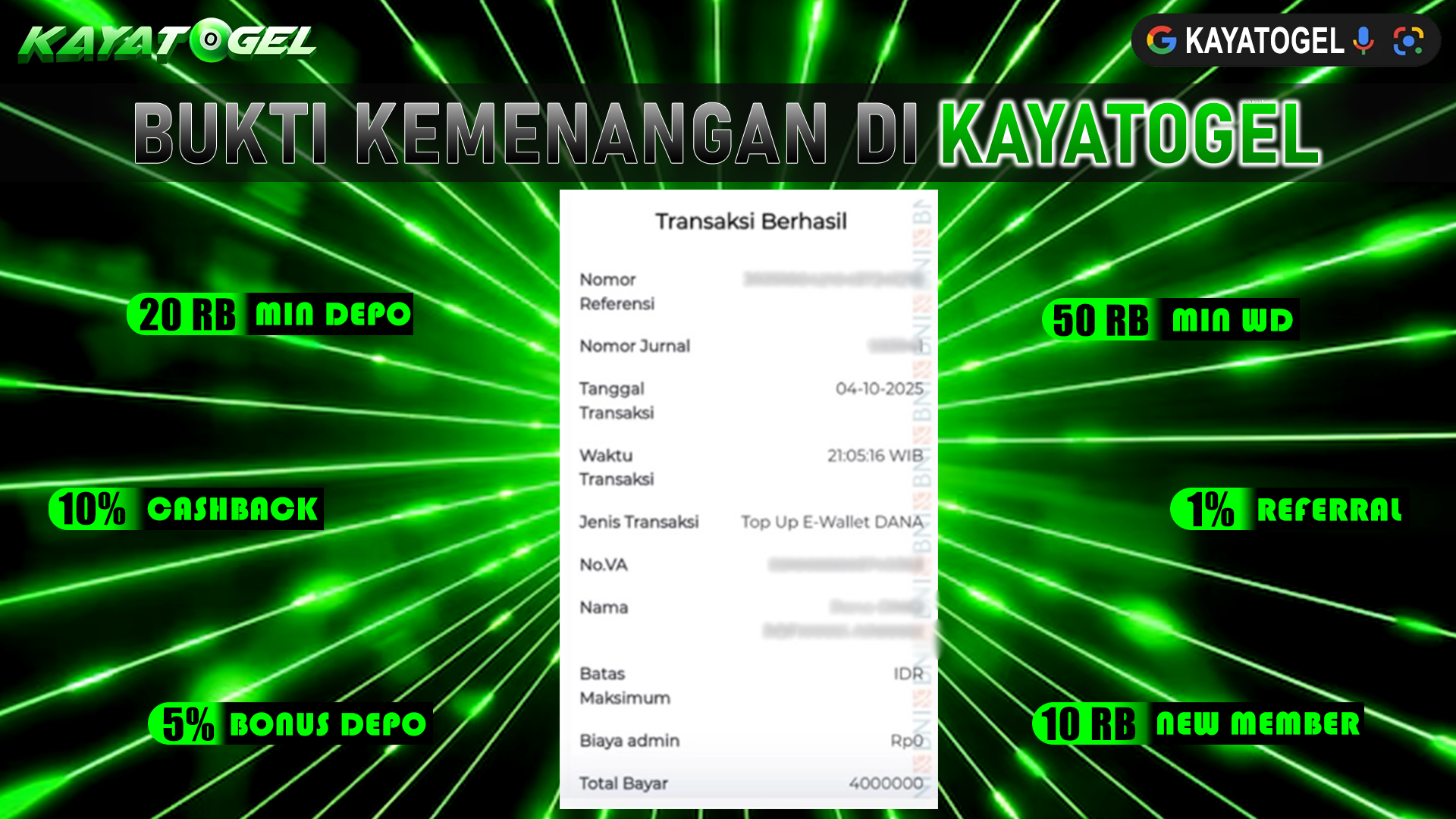 KAYATOGEL JACKPOT SLOT LUCKY POKER 2 Rp.4.000.000.,- LUNAS