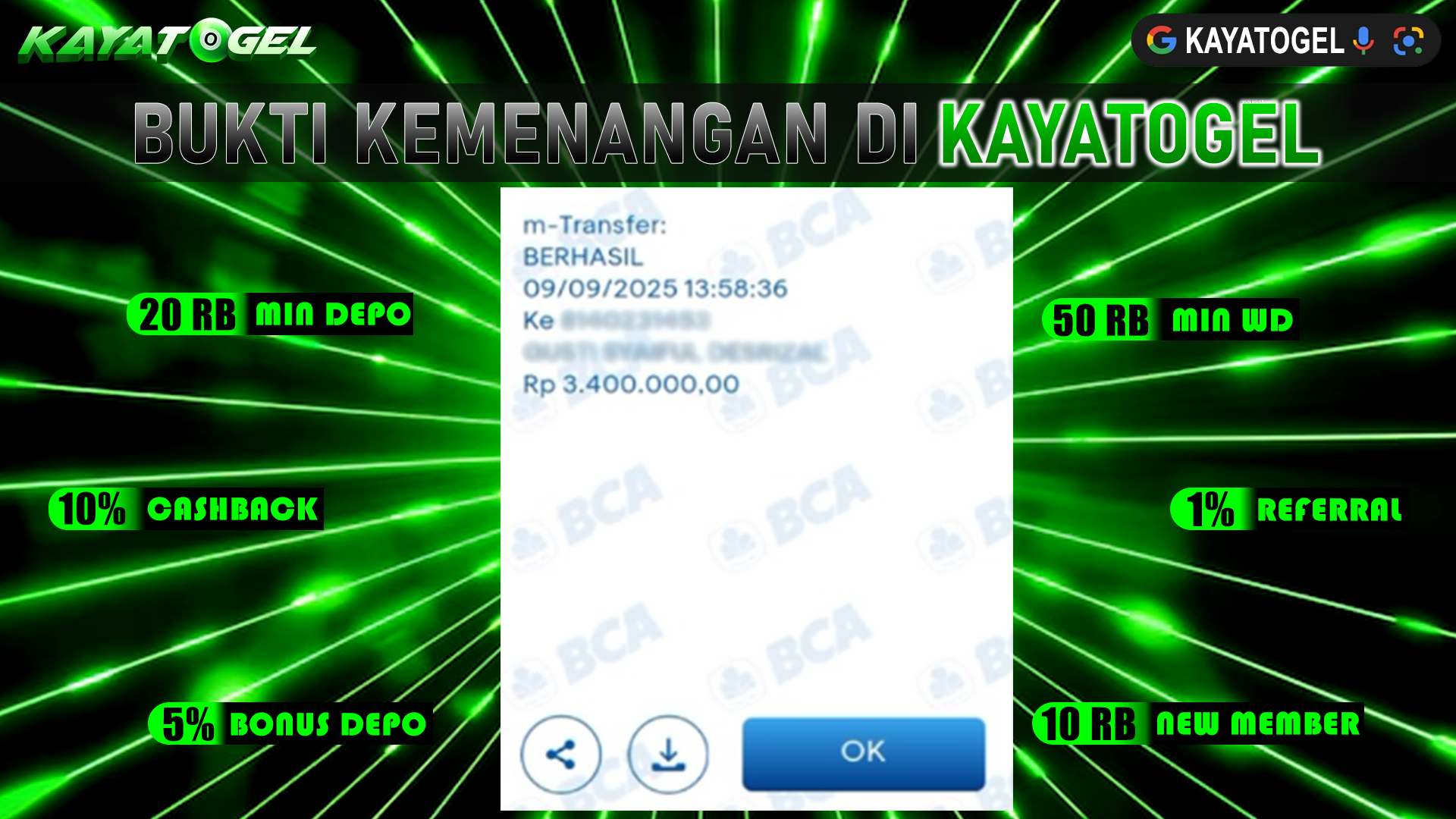 KAYATOGEL JACKPOT SLOT PLANETONS Rp.3.400.000.,- LUNAS