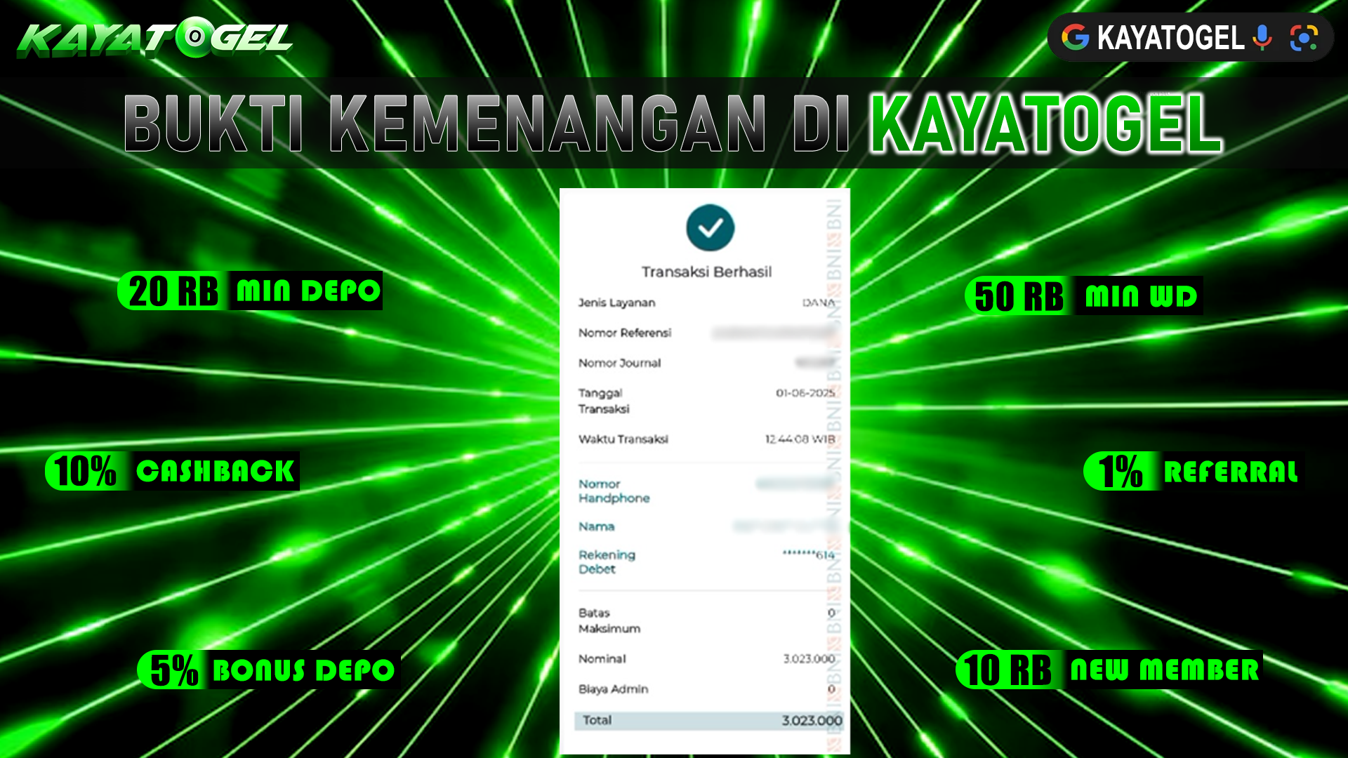 KAYATOGEL JACKPOT SLOT THE GREAT ICESCAPE Rp.3.023.000.,- LUNAS