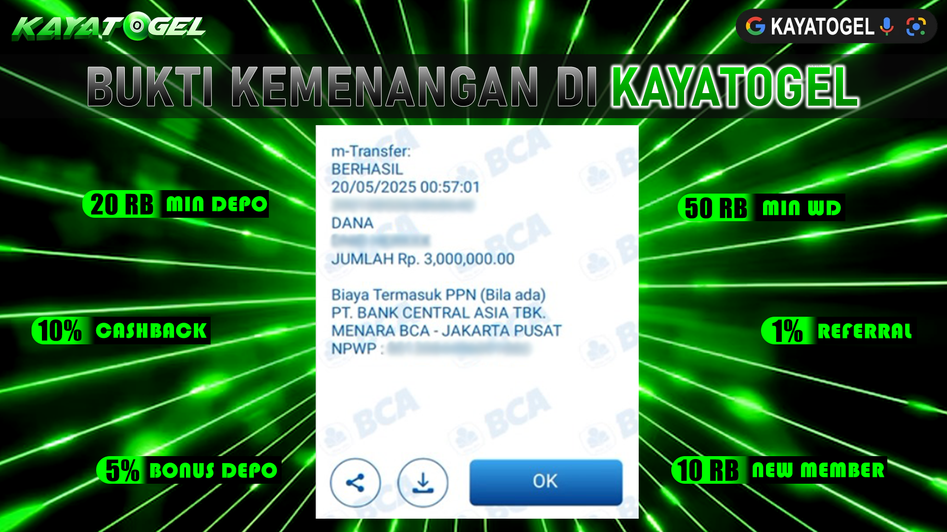 KAYATOGEL JACKPOT TOGEL PASARAN JAPAN NIGHT Rp.3.000.000.,- LUNAS