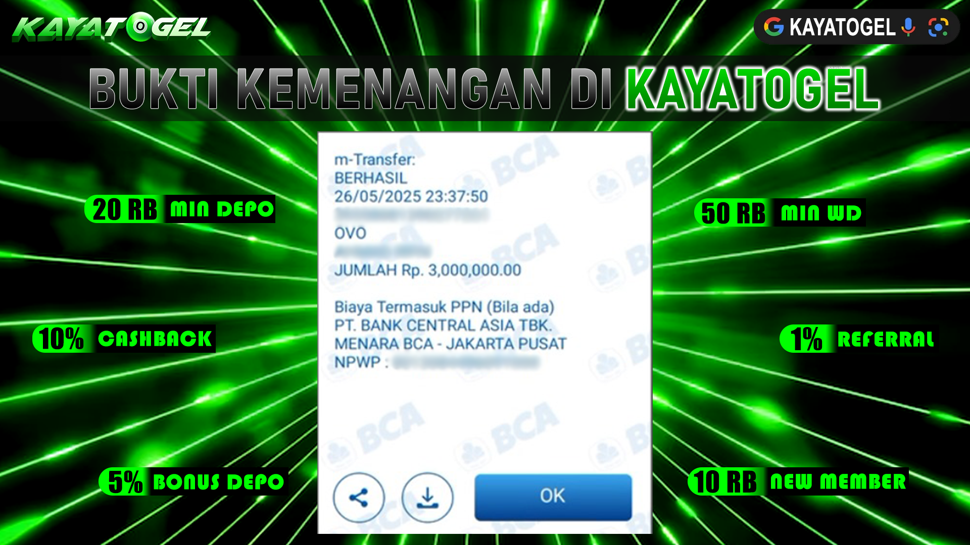 KAYATOGEL JACKPOT SLOT GANESHA FORTUNE Rp.3.000.000.,- LUNAS