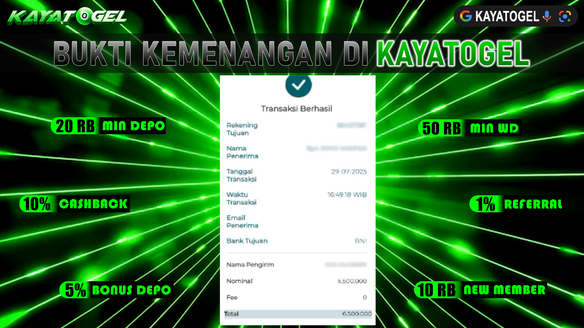 KAYATOGEL JACKPOT SLOT WILD COASTER Rp.6.500.000.,- LUNAS